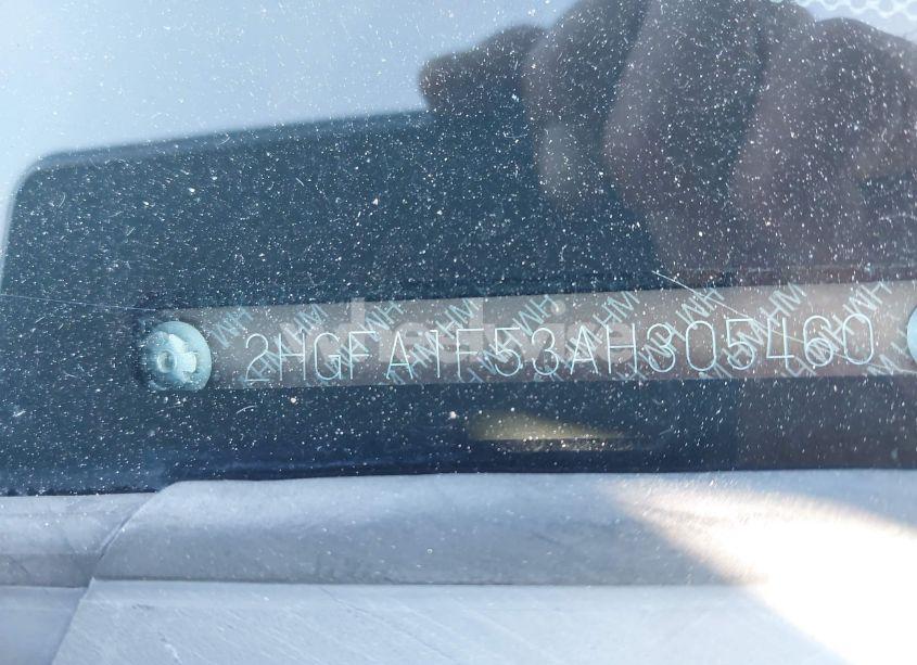 Photo 9 of 2010 Honda Civic LX (VIN 2HGFA1F53AH305460)