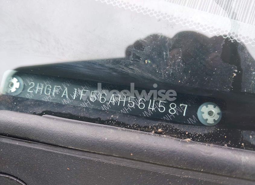 Photo 9 of 2010 Honda Civic LX (VIN 2HGFA1F56AH564587)