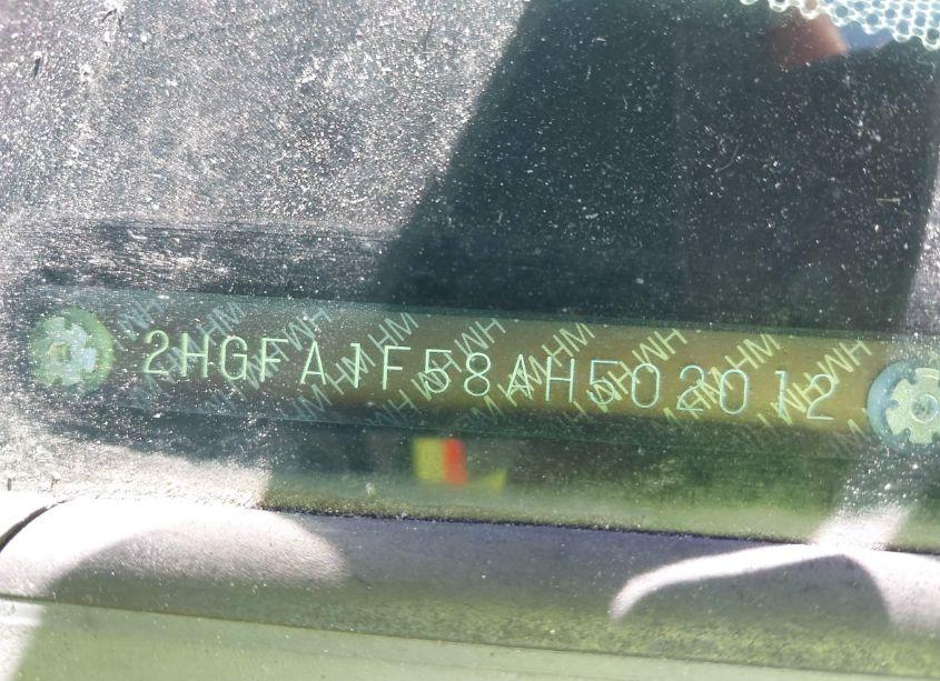 Photo 9 of 2010 Honda Civic LX (VIN 2HGFA1F58AH502012)