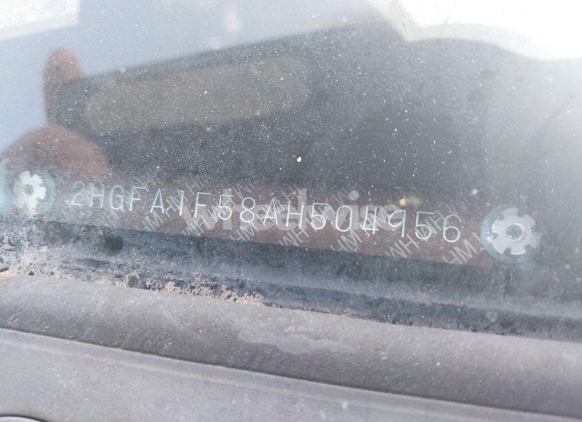 Photo 9 of 2010 Honda Civic LX (VIN 2HGFA1F58AH504956)