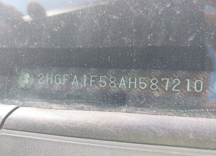 Photo 12 of 2010 Honda Civic LX (VIN 2HGFA1F58AH587210)