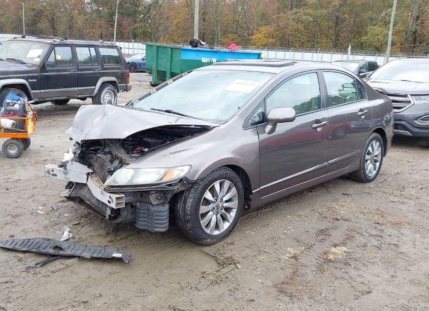 Photo 2 of 2010 Honda Civic EX-L (VIN 2HGFA1F93AH520968)