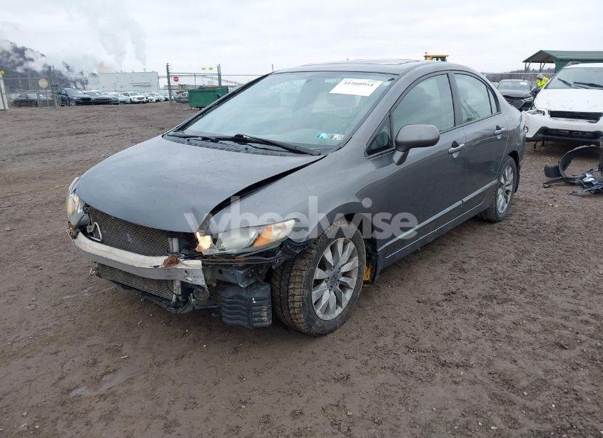 Photo 2 of 2010 Honda Civic EX-L (VIN 2HGFA1F95AH562347)