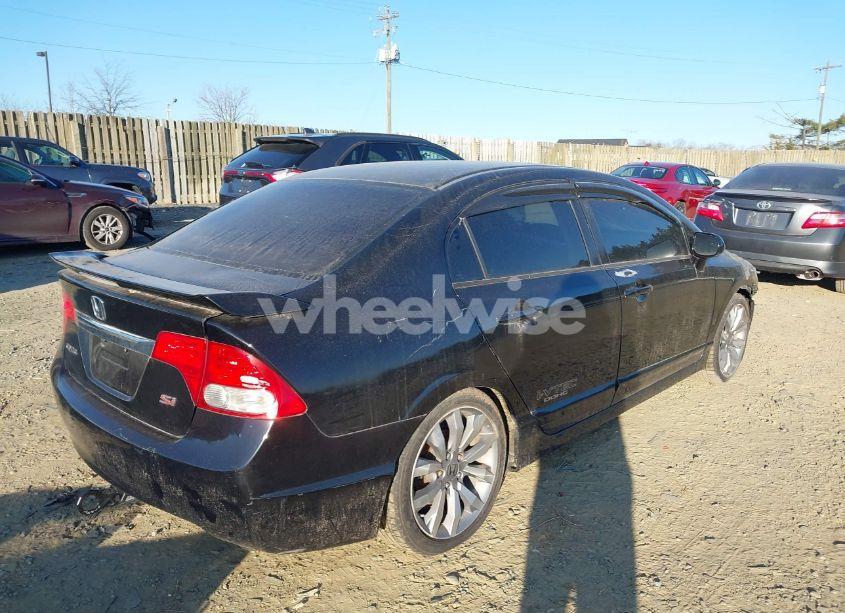 Photo 4 of 2009 Honda Civic SI (VIN 2HGFA55539H707998)