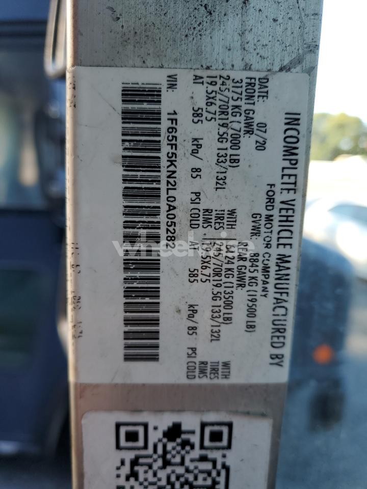 Photo 14 of 2020 FORD F59 (VIN 2HGFB2E51DH015629)