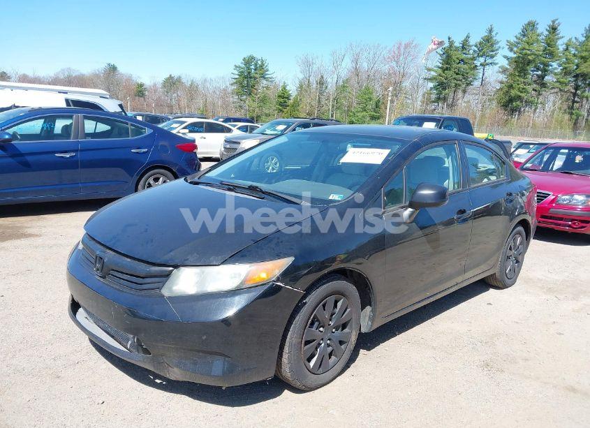 Photo 2 of 2012 Honda Civic LX (VIN 2HGFB2E52CH514342)
