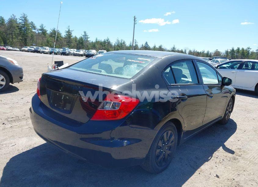 Photo 4 of 2012 Honda Civic LX (VIN 2HGFB2E52CH514342)
