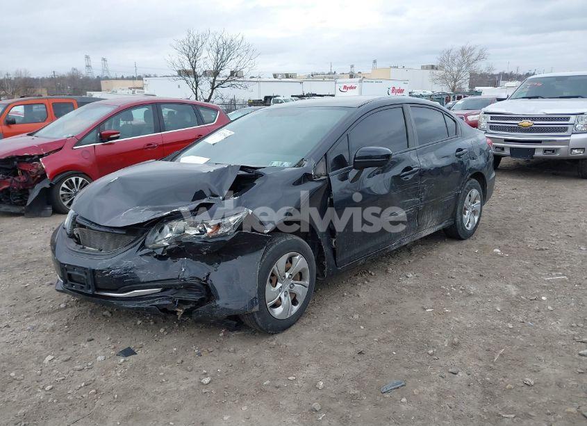 Photo 2 of 2014 Honda Civic LX (VIN 2HGFB2E52EH558540)