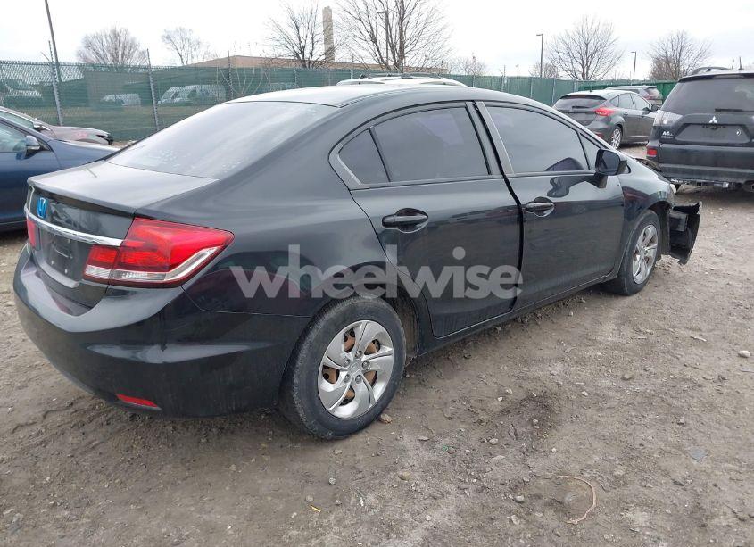 Photo 4 of 2014 Honda Civic LX (VIN 2HGFB2E52EH558540)