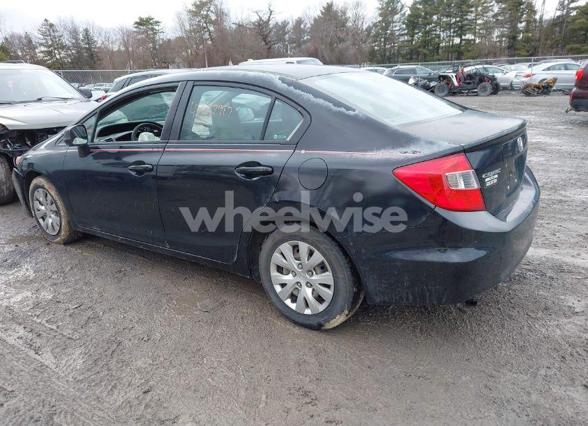 Photo 3 of 2012 Honda Civic LX (VIN 2HGFB2E56CH559770)
