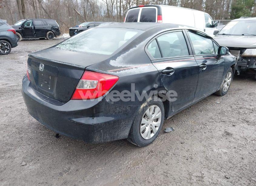 Photo 4 of 2012 Honda Civic LX (VIN 2HGFB2E56CH559770)