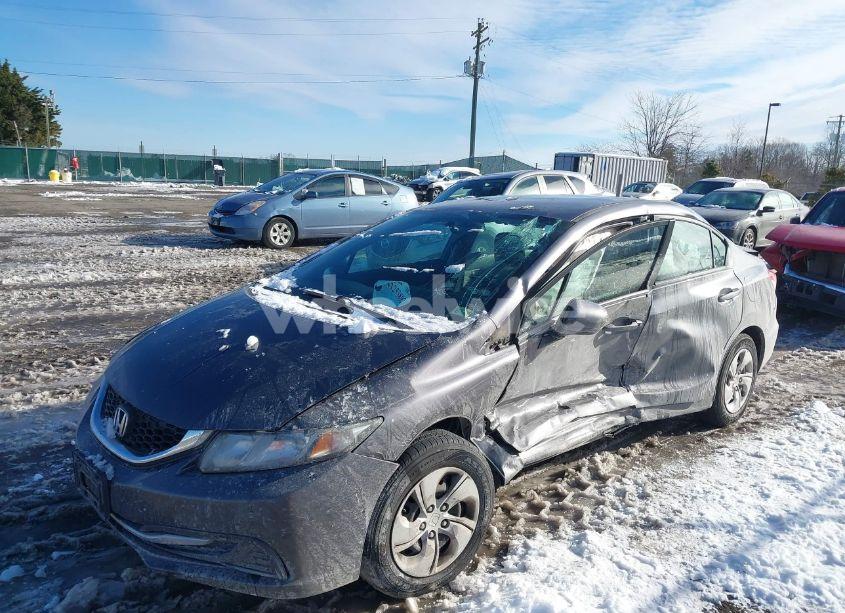 Photo 2 of 2014 Honda Civic LX (VIN 2HGFB2E59EH530847)