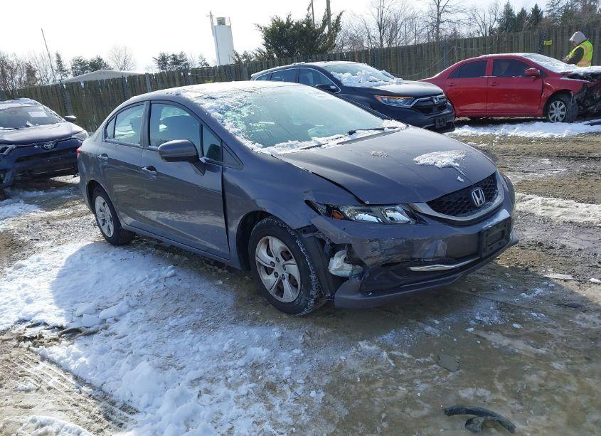 2014 Honda Civic LX (VIN 2HGFB2E5XEH530842) main photo