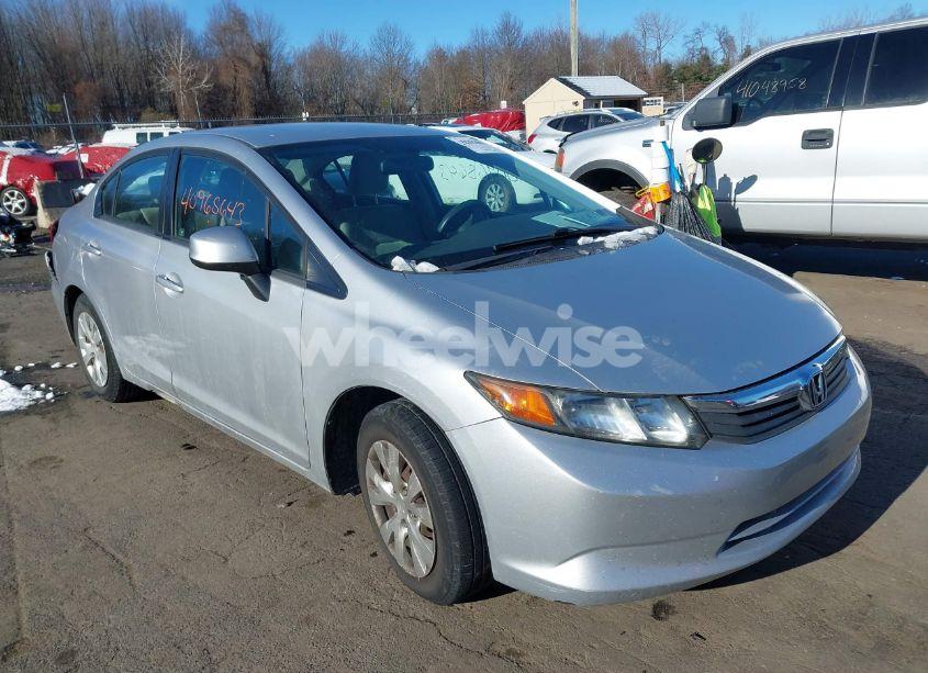 2012 Honda Civic LX (VIN 2HGFB2F50CH301713) main photo