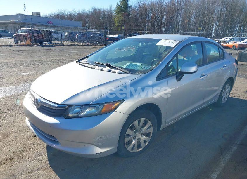 Photo 2 of 2012 Honda Civic LX (VIN 2HGFB2F50CH301713)