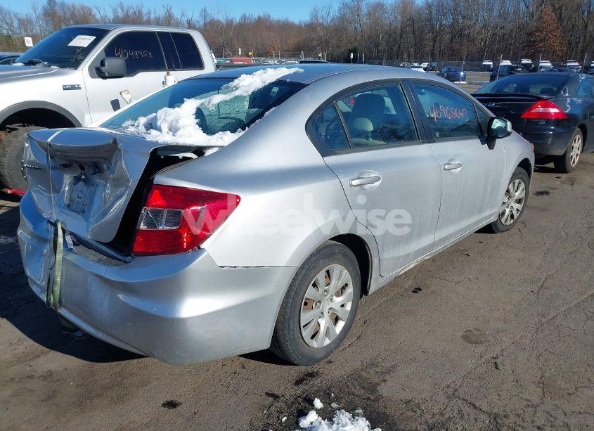 Photo 4 of 2012 Honda Civic LX (VIN 2HGFB2F50CH301713)