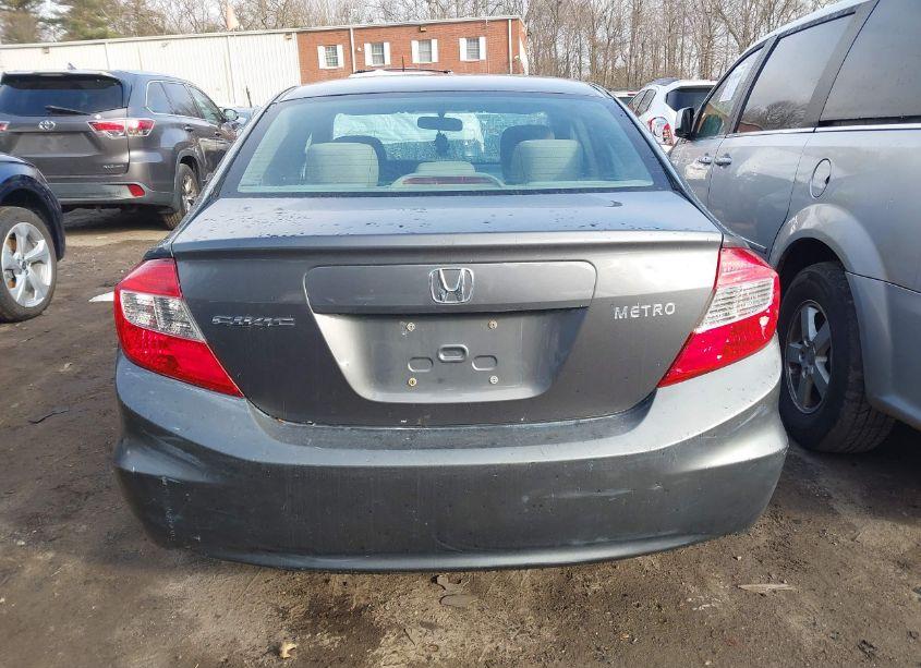 Photo 17 of 2012 Honda Civic LX (VIN 2HGFB2F50CH302070)