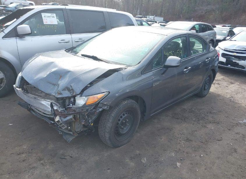 Photo 2 of 2012 Honda Civic LX (VIN 2HGFB2F50CH302070)