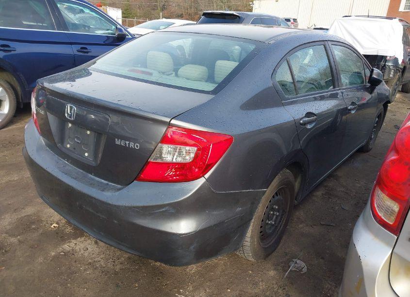 Photo 4 of 2012 Honda Civic LX (VIN 2HGFB2F50CH302070)