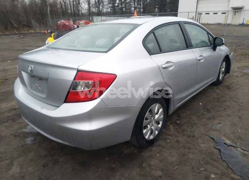 Photo 4 of 2012 Honda Civic LX (VIN 2HGFB2F50CH304952)