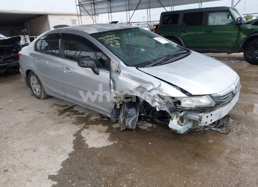 2012 Honda Civic LX (VIN 2HGFB2F50CH321055) main photo