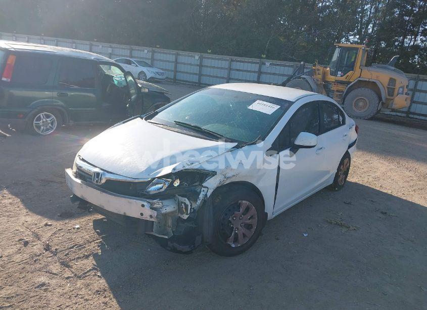 Photo 2 of 2012 Honda Civic LX (VIN 2HGFB2F50CH328703)