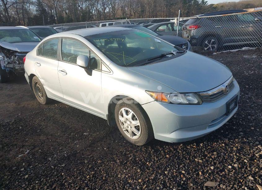 2012 Honda Civic LX (VIN 2HGFB2F50CH538086) main photo