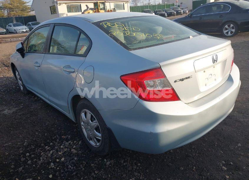 Photo 3 of 2012 Honda Civic LX (VIN 2HGFB2F50CH538086)
