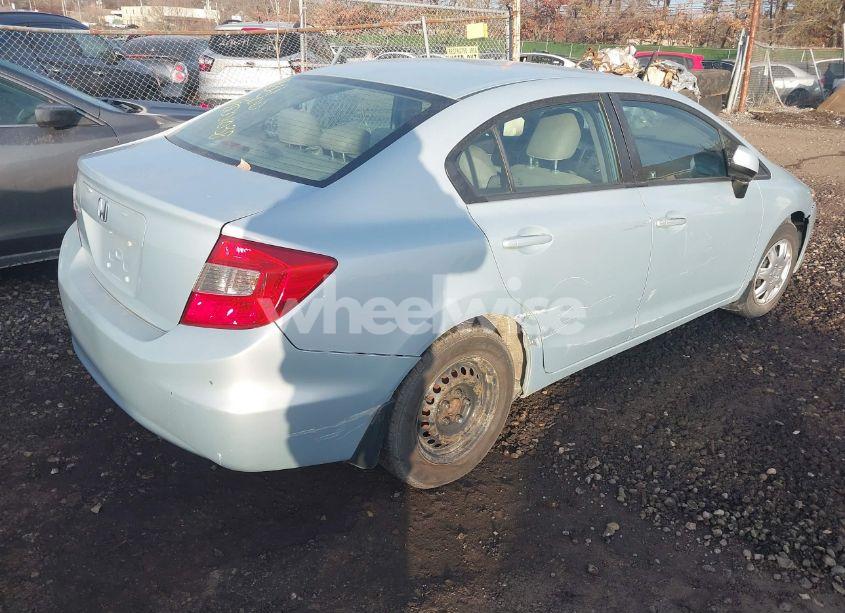 Photo 4 of 2012 Honda Civic LX (VIN 2HGFB2F50CH538086)