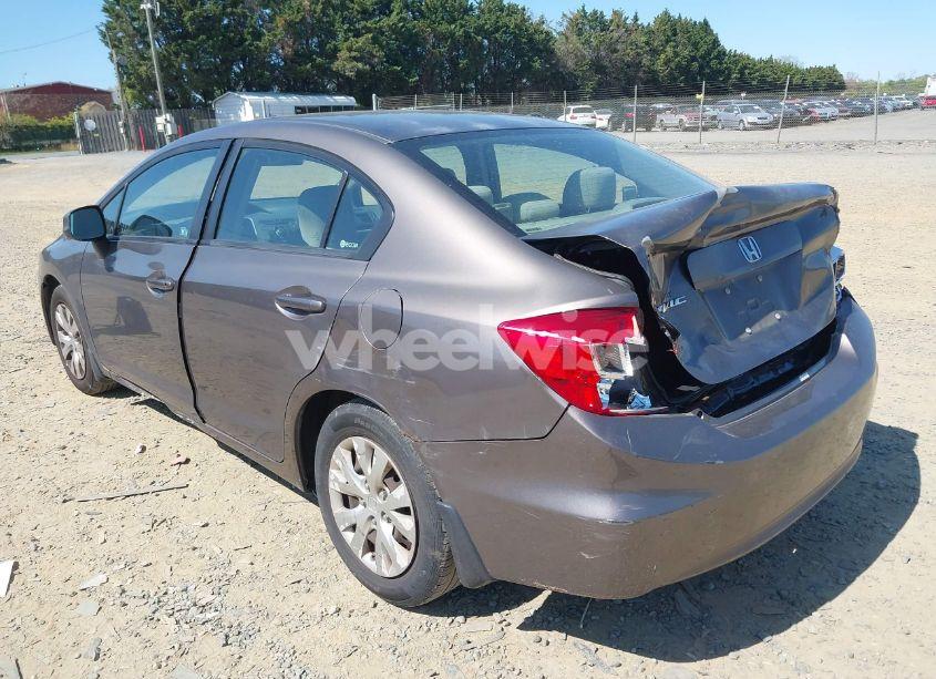 Photo 3 of 2012 Honda Civic LX (VIN 2HGFB2F50CH578555)