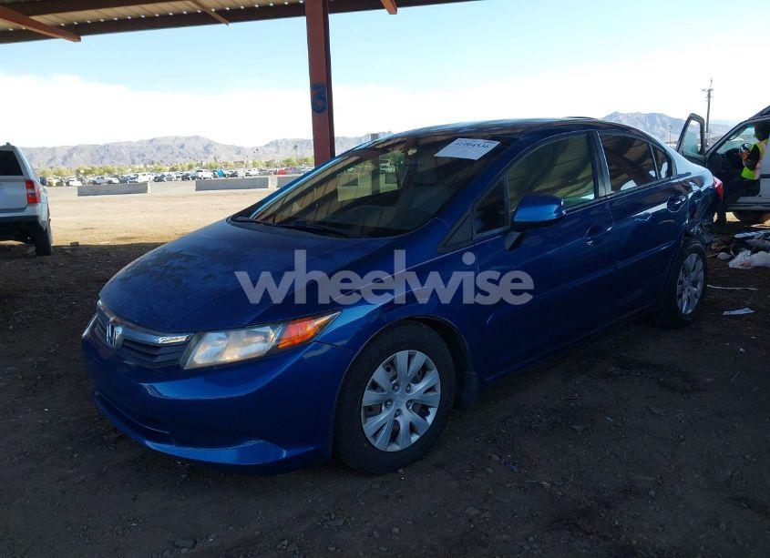 Photo 2 of 2012 Honda Civic LX (VIN 2HGFB2F50CH584663)