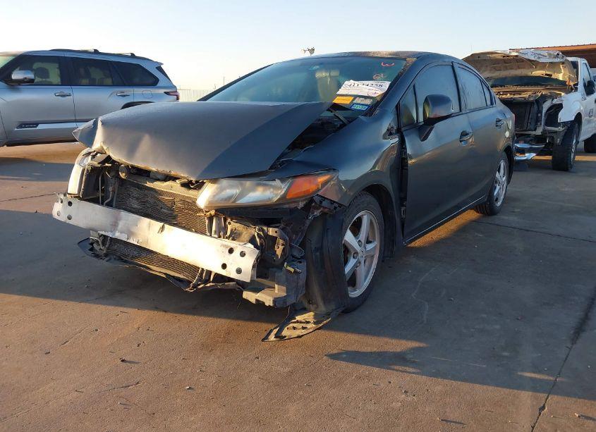 Photo 2 of 2012 Honda Civic SDN LX (VIN 2HGFB2F50CH585408)