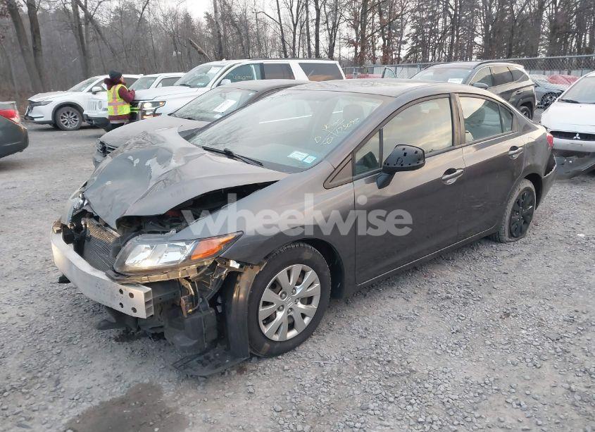 Photo 2 of 2012 Honda Civic SDN LX (VIN 2HGFB2F50CH589619)