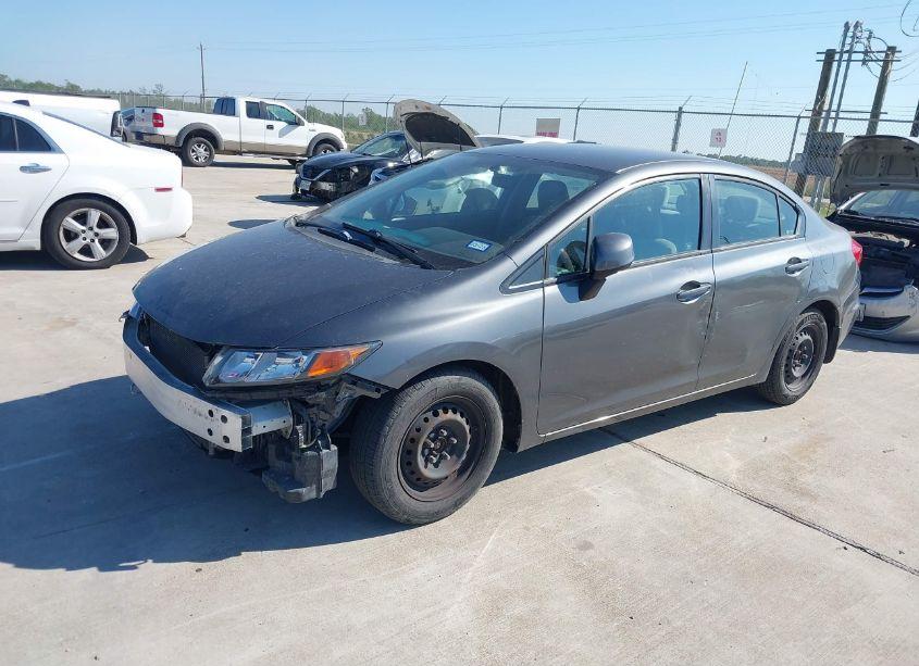 Photo 2 of 2012 Honda Civic LX (VIN 2HGFB2F50CH599728)