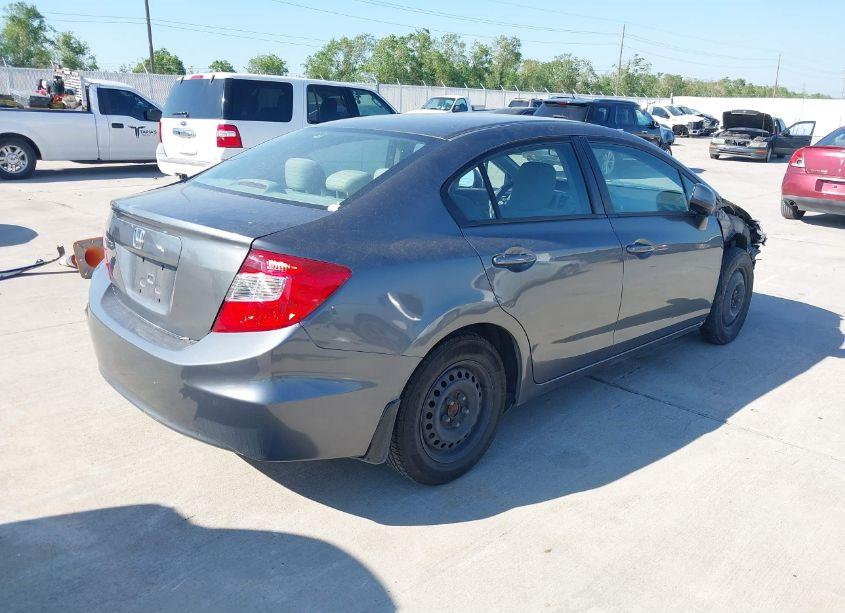 Photo 4 of 2012 Honda Civic LX (VIN 2HGFB2F50CH599728)