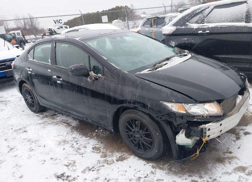 2013 Honda Civic LX (VIN 2HGFB2F50DH516509) main photo
