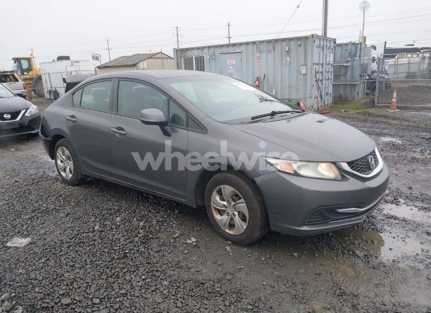 2013 Honda Civic LX (VIN 2HGFB2F50DH521127) main photo