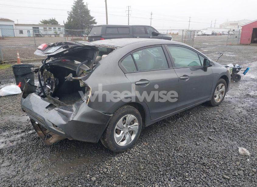 Photo 4 of 2013 Honda Civic LX (VIN 2HGFB2F50DH521127)