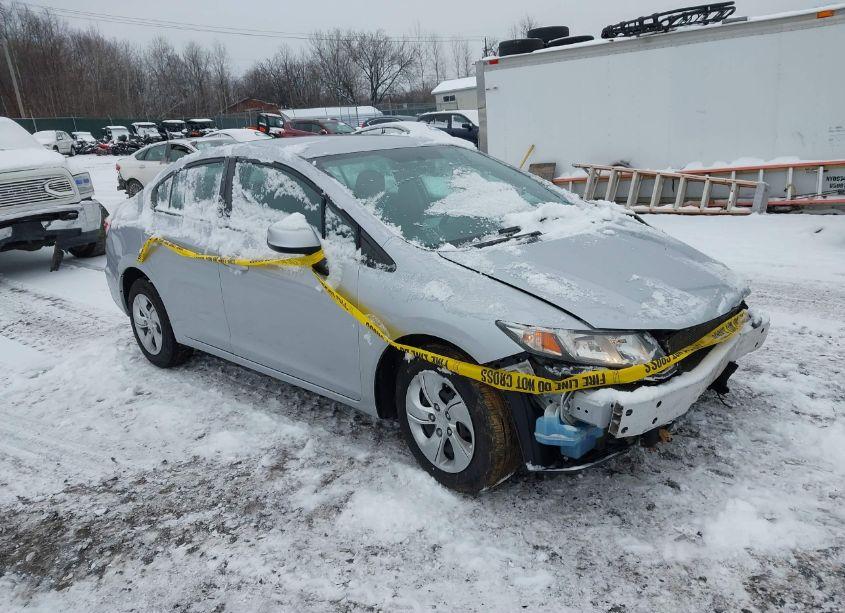 2013 Honda Civic LX (VIN 2HGFB2F50DH539384) main photo