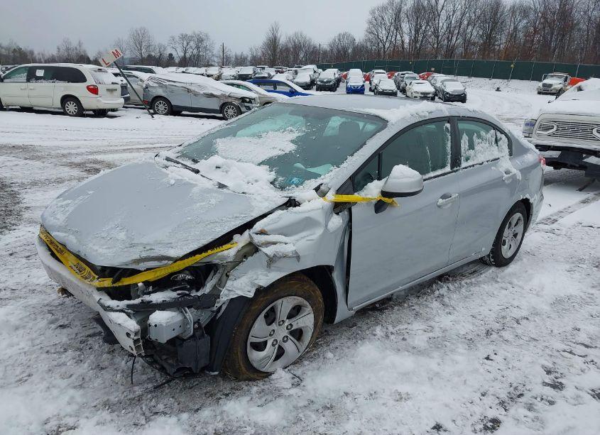 Photo 2 of 2013 Honda Civic LX (VIN 2HGFB2F50DH539384)