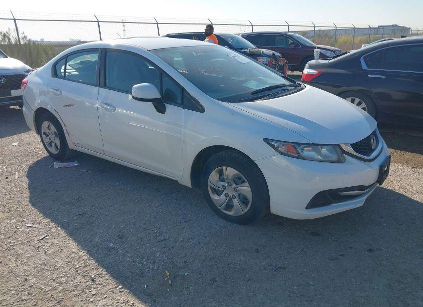 2013 Honda Civic LX (VIN 2HGFB2F50DH550711) main photo