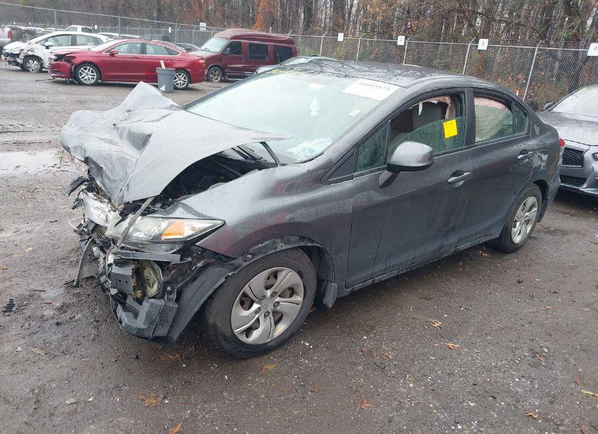 Photo 2 of 2013 Honda Civic LX (VIN 2HGFB2F50DH554435)