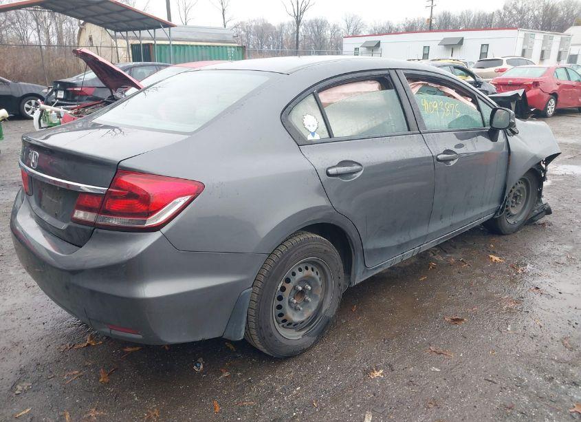 Photo 4 of 2013 Honda Civic LX (VIN 2HGFB2F50DH554435)