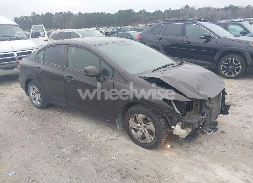 2013 Honda Civic LX (VIN 2HGFB2F50DH576421) main photo