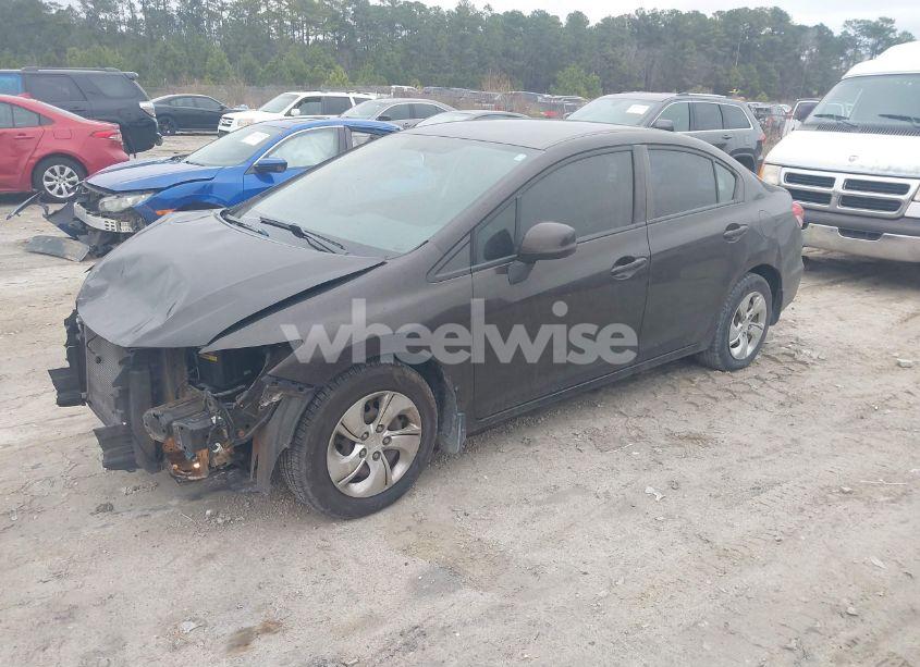 Photo 2 of 2013 Honda Civic LX (VIN 2HGFB2F50DH576421)