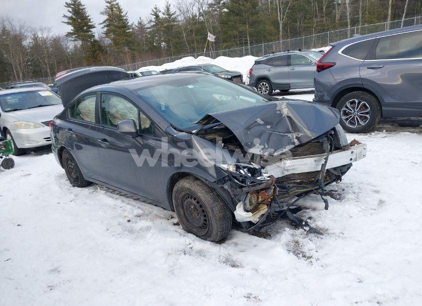 2013 Honda Civic LX (VIN 2HGFB2F50DH586754) main photo