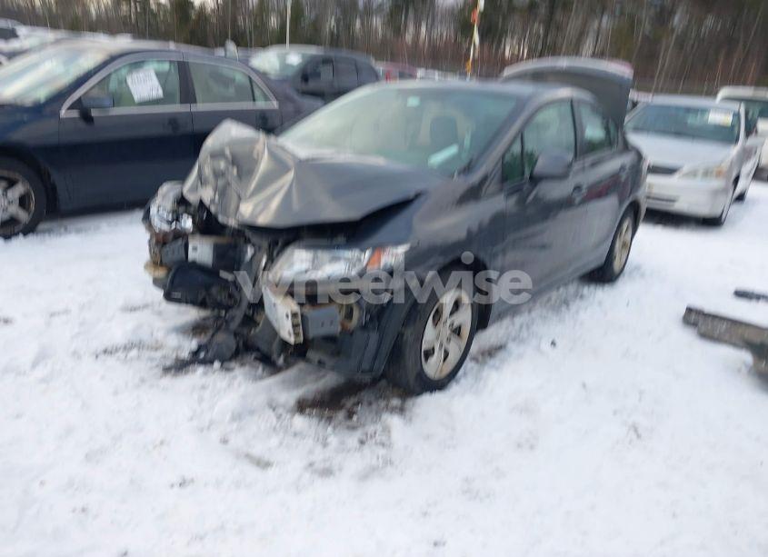 Photo 2 of 2013 Honda Civic LX (VIN 2HGFB2F50DH586754)