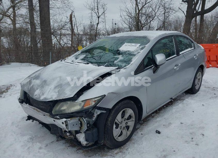 Photo 6 of 2013 Honda Civic LX (VIN 2HGFB2F50DH588763)