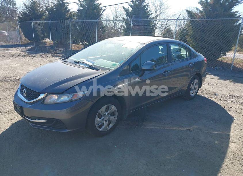 Photo 2 of 2013 Honda Civic LX (VIN 2HGFB2F50DH594580)