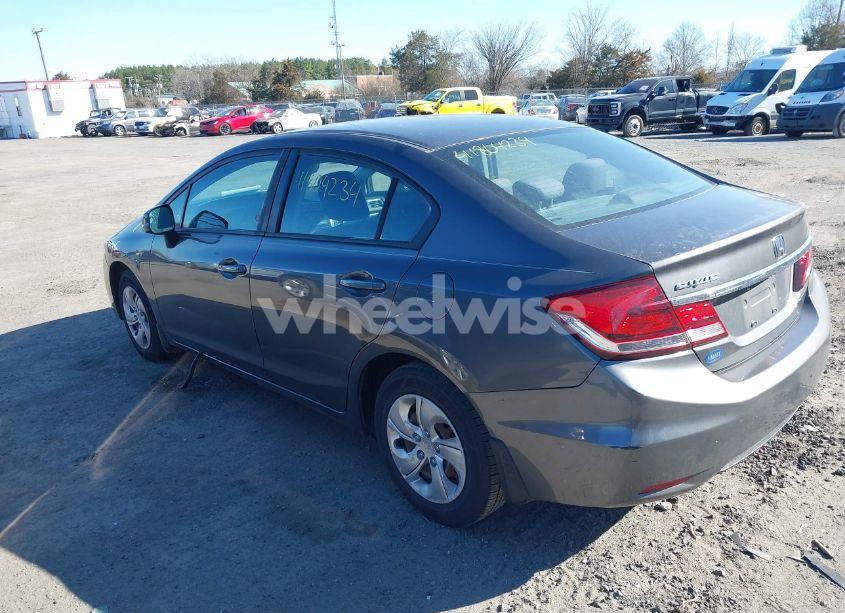Photo 3 of 2013 Honda Civic LX (VIN 2HGFB2F50DH594580)